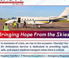 The Fast and Managed Flight - Tridev Air Ambulance Services in Delhi