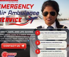 Medical Care Supportive - Tridev Air Ambulance Services in Ranchi for Patient’s Evacuation