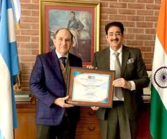 H.E. Mariano Agustín Caucino Appointed Patron of Indo-Argentina Film and Cultural Forum