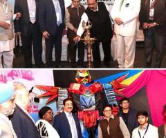 Inauguration of AVGC Section at the 13th Global Festival of Journalism Noida 2025 at Marwah Studios