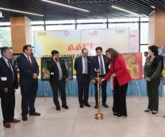 Art Exhibition of Renuka Anand Inaugurated at Media & Entertainment Summit