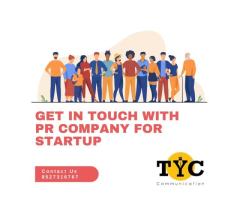 Get in touch with PR Company for Startup