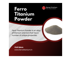 Ferro Titanium Powder for sale in Industry!!