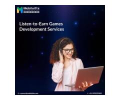 Listen-to-Earn development with Mobiloitte