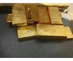 RAW GOLD BARS  FOR SALE