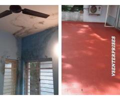 Roof Water leakage Waterproofing in Jayanagar