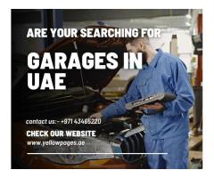 List of Auto Garages & Workshops in UAE
