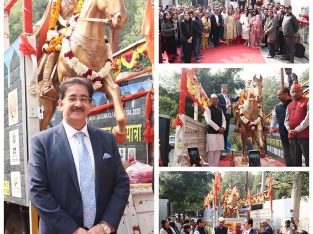 Marwah Studios Hosts Prayer Ceremony for Shivaji Maharaj’s Statue Installation in Tokyo