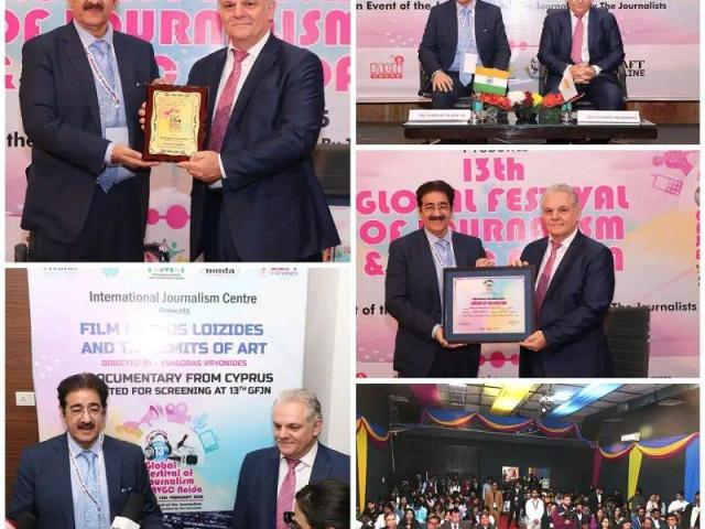 Cyprus Documentary Showcased at the 13th Global Festival of Journalism & AVGC Noida 2025