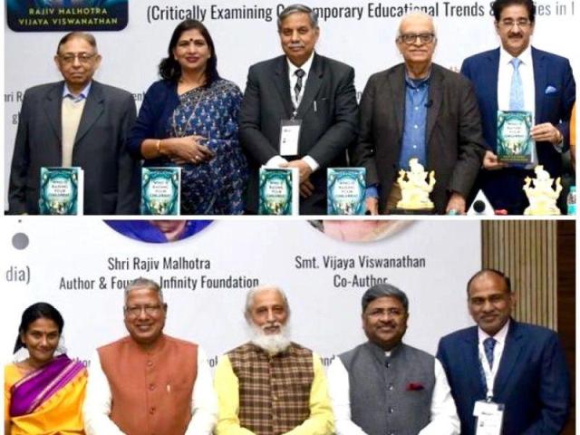 Launch of Book “Who is Raising Your Children?” Written by Rajiv Malhotra & Vijaya Viswanathan