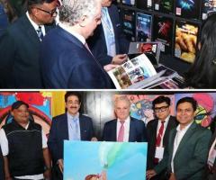 Exhibition of Animation and Designing Inaugurated by H.E. Evagoras Vryonides at the 13th GFJN