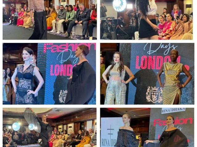 Fashion Show by Rina Dhaka at Bharat Mahotsav in London Showcases Indian Art and Culture