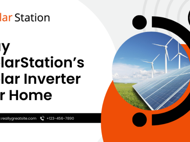 Buy SolarStation’s Solar Inverter For Home