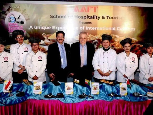 AAFT Showcases the Rich Culinary Heritage of Palestine and Iraq at the 13th GFJN & AVGC