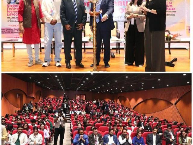 Seminar on ‘The Role of AI in Shaping the Future of Journalism’ Held at 13th GFJN & AVGC Noida