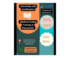 Best medical coding training and internship with certification