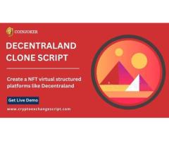 Create a Blockchain NFT Based virtual structured platforms like Decentraland