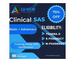 Clinical SAS training and internship along with certification