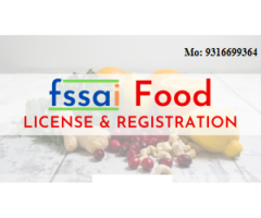Fssai license in mehesana.
