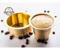 Traditional filter coffee powder in India