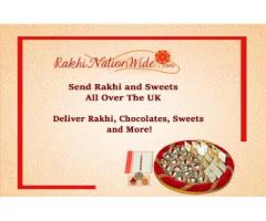 Delight Your Loved Ones in the UK with a Rakhi and Sweets Combo. Order Now!