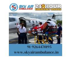 Get Sky Air Ambulance from Patna with Life-Saving Medical Amenities