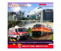 Panchmukhi Air and Train Ambulance in Patna with Proper Medical Treatment