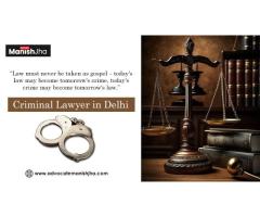 Discover Unparalleled Legal Defense with Advocate Manish Jha - The Best Criminal Lawyer in Delhi