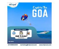 Goa Getaway Extravaganza with Tripncare's Exclusive Holiday Package