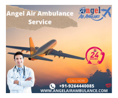 Choose Angel Air Ambulance Service in Darbhanga With A Unique Model Machine