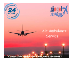 Pick Angel Air Ambulance Service in Gaya With ICU Specialized Doctor Team
