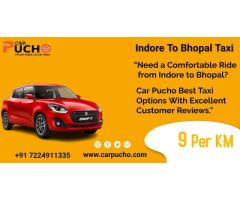 Indore To Bhopal Taxi Services