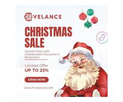 Hivelance's Exclusive Christmas & New Year Offer Up to 23%  on Cutting-Edge Blockchain Solutions