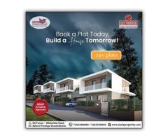 Villa plots starting @ Rs.1.2Cr - Premium villa plots sale