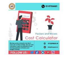 Packers and Movers Cost Calculator - Packers Movers Estimate