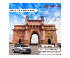 Effortless City Exploration - innova car for rent in mumbai