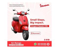 Vespa LX 125 Sales and Services in Kurnool