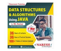 Free Demo On Data Structures & Algorithms Using Java in NareshIT