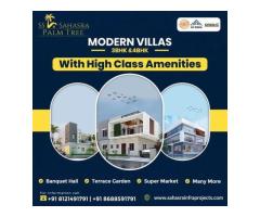 Luxury Villas: 3BHK & 4BHK in KUDA Approved Layout || SS Sahasra Palm