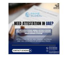 Stree free and Hassle free: Certificate attestation services in the UAE