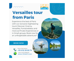 Clewel Travel is the best Versailles tour from Paris.