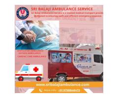 Avail Secure and Swift Fully ICU Set Up Ambulance Services in Patna by Sri Balaji Ambulance Services