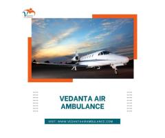 Use Vedanta Air Ambulance in Bhopal with Perfect Medical Services at a Low Cost