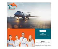With Unique Medical Features Take Vedanta Air Ambulance in Guwahati