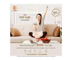 Plots for sale in Budigere Cross Bangalore - Starts at Rs.8600/sqft