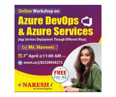 Free Workshop on Azure DevOps & Azure Services in NareshIT