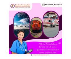 Hire Panchmukhi Train Ambulance Services in Delhi with Life-Saving MICU Features