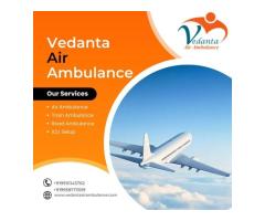 With Necessary Medical Aid Take Vedanta Air Ambulance in Chennai