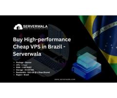 Buy High-performance Cheap VPS in Brazil - Serverwala