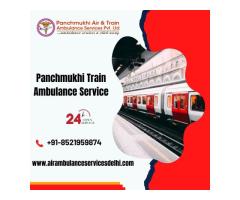 Use Panchmukhi Train Ambulance Service in Patna for the Life-Saving MICU Facilities